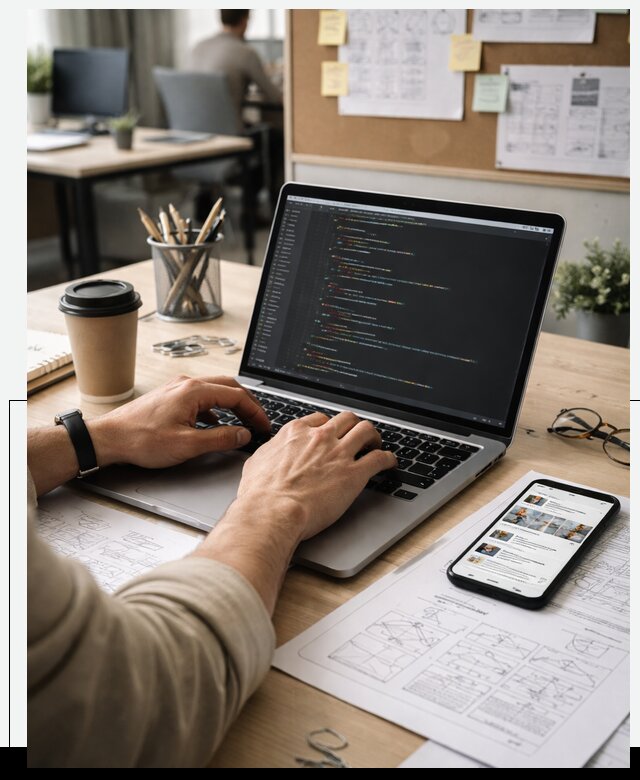 Разработка и запуск кастомных социальных сетей в Пскове
