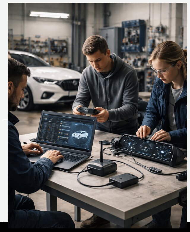 Разработка Connected Car и ПО для автопрома в Пскове