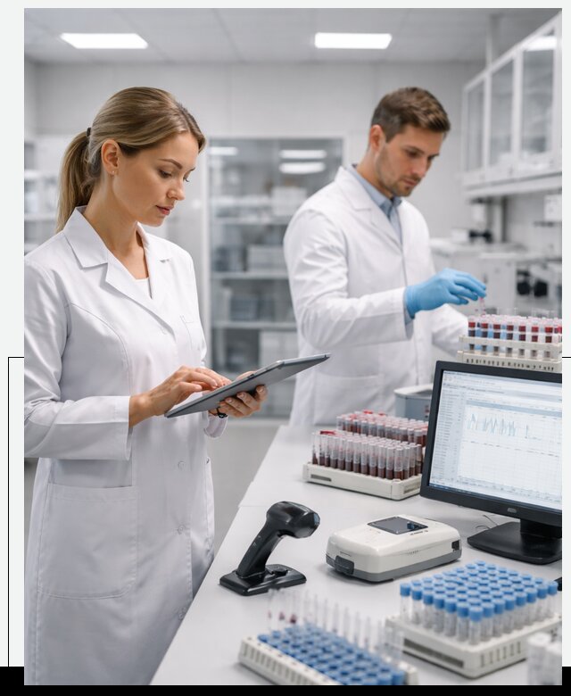 Разработка и внедрение LIMS системы для биотех лабораторий в Пскове